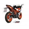 MIVV Slip-on, X-M1 Black, Standard Exhaust For KTM 125 Duke/390 Duke/RC 125/RC 390 2017-2020 MIVV Slip-on, X-M1 Black, Standard Exhaust For KTM 125 Duke/390 Duke/RC 125/RC 390 2017-2020
