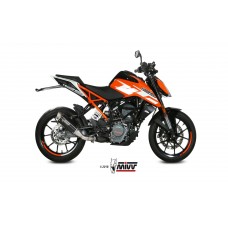 MIVV Slip-on, GPpro Black, Standard Exhaust For KTM 125 Duke/390 Duke/RC 125/RC 390 2017-2020