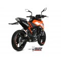 MIVV Slip-on, MK3 Black, Standard Exhaust For KTM 125 Duke/390 Duke/RC 125/RC 390 2017-2020 MIVV Slip-on, MK3 Black, Standard Exhaust For KTM 125 Duke/390 Duke/RC 125/RC 390 2017-2020