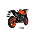 MIVV Slip-on, MK3 Black, Standard Exhaust For KTM 790 Duke 18-20, 890 Duke 20-22 MIVV Slip-on, MK3 Black, Standard Exhaust For KTM 790 Duke 18-20, 890 Duke 20-22