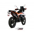 MIVV Slip-on, Oval Carbon, Standard Exhaust For KTM 790 Adventure / R 19-20, 890 Adventure / R 20-22 MIVV Slip-on, Oval Carbon, Standard Exhaust For KTM 790 Adventure / R 19-20, 890 Adventure / R 20-22
