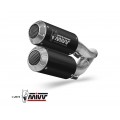 MIVV 2 Slip-on, MK3 Black, Standard Exhaust For KTM 1290 Superduke 2014-2019 MIVV 2 Slip-on, MK3 Black, Standard Exhaust For KTM 1290 Superduke 2014-2019