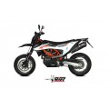 MIVV Slip-on, X-M1 Black, Standard Exhaust For KTM 790 Duke 18-20, 890 Duke 20-22 MIVV Slip-on, X-M1 Black, Standard Exhaust For KTM 790 Duke 18-20, 890 Duke 20-22