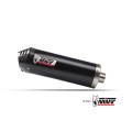 MIVV Slip-on, Oval Black, Standard Exhaust For KTM 690 SMC R 2020-2022 MIVV Slip-on, Oval Black, Standard Exhaust For KTM 690 SMC R 2020-2022
