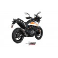 MIVV Slip-on, Oval Carbon, Standard Exhaust For KTM 390 Adventure 2020-2022 MIVV Slip-on, Oval Carbon, Standard Exhaust For KTM 390 Adventure 2020-2022