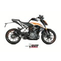 MIVV Slip-on, X-M1 Black, Standard Exhaust For KTM KTM 125/390 Duke 2021-2022 MIVV Slip-on, X-M1 Black, Standard Exhaust For KTM KTM 125/390 Duke 2021-2022