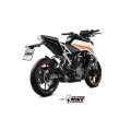 MIVV Slip-on, X-M1 Black, Standard Exhaust For KTM KTM 125/390 Duke 2021-2022 MIVV Slip-on, X-M1 Black, Standard Exhaust For KTM KTM 125/390 Duke 2021-2022