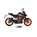 MIVV Slip-on, GPpro Black, Standard Exhaust For KTM 125/390 Duke 2021-2022 MIVV Slip-on, GPpro Black, Standard Exhaust For KTM 125/390 Duke 2021-2022