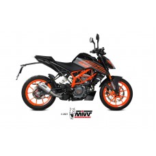 MIVV Slip-on, MK3 Stainless Steel, Standard Exhaust For KTM 125/390 Duke 2021-2022