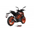 MIVV Slip-on, MK3 Stainless Steel, Standard Exhaust For KTM 125/390 Duke 2021-2022 MIVV Slip-on, MK3 Stainless Steel, Standard Exhaust For KTM 125/390 Duke 2021-2022