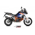 MIVV Slip-on, Speed Edge Black, Standard Exhaust For KTM 1290 Super Adventure / R / S / T 2021-2024 MIVV Slip-on, Speed Edge Black, Standard Exhaust For KTM 1290 Super Adventure / R / S / T 2021-2024