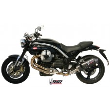 MIVV Slip-on, Oval Carbon, Standard Exhaust For Moto Guzzi Griso 850/1100 06-11, Griso 1200 07-16