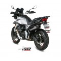 MIVV Slip-on, Oval Carbon, Standard Exhaust For Moto Guzzi V85 TT 2019-2022 MIVV Slip-on, Oval Carbon, Standard Exhaust For Moto Guzzi V85 TT 2019-2022