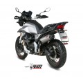 MIVV Slip-on, Oval Titan, Standard Exhaust For Moto Guzzi V85 TT 2019-2022 MIVV Slip-on, Oval Titan, Standard Exhaust For Moto Guzzi V85 TT 2019-2022