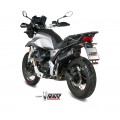 MIVV Slip-on, Speed Edge Black, Standard Exhaust For Moto Guzzi V85 TT 2019-2022 MIVV Slip-on, Speed Edge Black, Standard Exhaust For Moto Guzzi V85 TT 2019-2022