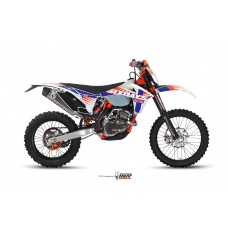 MIVV Full System 1x1, Oval Stainless Steel, Standard Exhaust For KTM EXC 250 F 2012