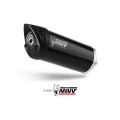 MIVV Slip-on, Mover Black, Standard Exhaust For Honda SH300 2007-2021 MIVV Slip-on, Mover Black, Standard Exhaust For Honda SH300 2007-2021