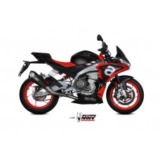 MIVV Full System 1x1, Delta Race Carbon, Alto/High up Exhaust For Aprilia RS 660 20-21, Tuono 660 21