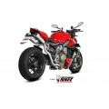 MIVV Full System 2x2, X-M1 Titan, Sub-code/Underseat Exhaust For Ducati Streetfighter V4 2020-2021
