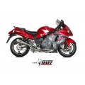 MIVV Full System 4x2x1, Delta Race Full Titanium, Standard Exhaust For Suzuki Hayabusa 2008-2017 MIVV Full System 4x2x1, Delta Race Full Titanium, Standard Exhaust For Suzuki Hayabusa 2008-2017