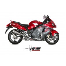MIVV Full System 4x2x1, Delta Race Full Titanium, Standard Exhaust For Suzuki Hayabusa 2008-2017