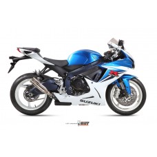 MIVV Slip-on, Double Gun Full Titanium, Standard Exhaust For Suzuki GSX-R 600 11-16, GSX-R 750 11-17