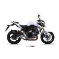 MIVV Slip-on, Suono Black, Standard Exhaust For Suzuki GSR 750 2011-2016 MIVV Slip-on, Suono Black, Standard Exhaust For Suzuki GSR 750 2011-2016