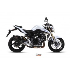 MIVV Slip-on, Suono Black, Standard Exhaust For Suzuki GSR 750 2011-2016
