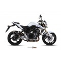 MIVV Slip-on, GP Black, Standard Exhaust For Suzuki GSR 750 2011-2016 MIVV Slip-on, GP Black, Standard Exhaust For Suzuki GSR 750 2011-2016