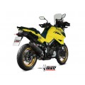 MIVV Slip-on, Oval Carbon, Standard Exhaust For Suzuki DL V-strom 1000/1050 2014-2022 MIVV Slip-on, Oval Carbon, Standard Exhaust For Suzuki DL V-strom 1000/1050 2014-2022