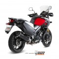 MIVV Slip-on, Speed Edge Black, Standard Exhaust For Suzuki DL V-strom 1000/1050 2014-2022 MIVV Slip-on, Speed Edge Black, Standard Exhaust For Suzuki DL V-strom 1000/1050 2014-2022