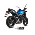 MIVV Slip-on, Oval Carbon, Standard Exhaust For Suzuki SV 650 / X 2016-2022 MIVV Slip-on, Oval Carbon, Standard Exhaust For Suzuki SV 650 / X 2016-2022