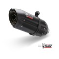 MIVV Slip-on, Suono Black, Standard Exhaust For Suzuki GSX-S 750 2017-2020 MIVV Slip-on, Suono Black, Standard Exhaust For Suzuki GSX-S 750 2017-2020