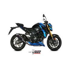 MIVV Slip-on, GP Black, Standard Exhaust For Suzuki GSX-S 750 2017-2020