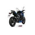 MIVV Slip-on, GP Black, Standard Exhaust For Suzuki GSX-S 750 2017-2020 MIVV Slip-on, GP Black, Standard Exhaust For Suzuki GSX-S 750 2017-2020