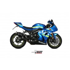 MIVV Slip-on, GPpro Black, Standard Exhaust For Suzuki GSX-R 1000 2017-2020
