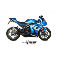 MIVV Slip-on, MK3 Stainless Steel, Standard Exhaust For Suzuki GSX-R1000 2017-2020