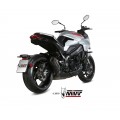 MIVV Slip-on, Suono Black, Standard Exhaust For Suzuki GSX-S 1000 Katana 2019-2022 MIVV Slip-on, Suono Black, Standard Exhaust For Suzuki GSX-S 1000 Katana 2019-2022