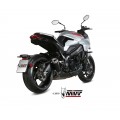 MIVV Slip-on, Ghibli Black, Standard Exhaust For Suzuki GSX-S 1000 Katana 2019-2022 MIVV Slip-on, Ghibli Black, Standard Exhaust For Suzuki GSX-S 1000 Katana 2019-2022