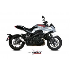 MIVV Slip-on, MK3 Stainless Steel, Standard Exhaust For Suzuki GSX-S 1000 Katana 2019-2022