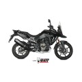 MIVV Slip-on, Speed Edge Staninless Steel Black, Standard Exhaust For Suzuki V-Strom 800 DE / SE 2023-2024 MIVV Slip-on, Speed Edge Staninless Steel Black, Standard Exhaust For Suzuki V-Strom 800 DE / SE 2023-2024