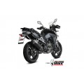 MIVV Slip-on, Speed Edge Staninless Steel Black, Standard Exhaust For Suzuki V-Strom 800 DE / SE 2023-2024 MIVV Slip-on, Speed Edge Staninless Steel Black, Standard Exhaust For Suzuki V-Strom 800 DE / SE 2023-2024