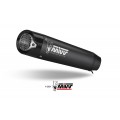 MIVV Full System, X-M5 Black Stainless Steel, Standard Exhaust For Suzuki GSX-8R/S 2024