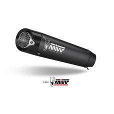 MIVV Full System, X-M5 Black Stainless Steel, Standard Exhaust For Suzuki GSX-8R/S 2024