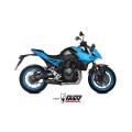 MIVV Full System, X-M5 Black Stainless Steel, Standard Exhaust For Suzuki GSX-8R/S 2024