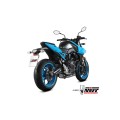 MIVV Full System, X-M5 Black Stainless Steel, Standard Exhaust For Suzuki GSX-8R/S 2024