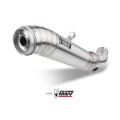 MIVV Slip-on, Ghibli Stainless Steel, Low Down Exhaust For Triumph Speed Triple 1050 2011-2015 MIVV Slip-on, Ghibli Stainless Steel, Low Down Exhaust For Triumph Speed Triple 1050 2011-2015