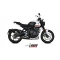 MIVV Full System 3x1, Delta Race Black, Standard Exhaust For Triumph Trident 660 2021-2022 MIVV Full System 3x1, Delta Race Black, Standard Exhaust For Triumph Trident 660 2021-2022
