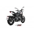 MIVV Full System 3x1, Delta Race Black, Standard Exhaust For Triumph Trident 660 2021-2022 MIVV Full System 3x1, Delta Race Black, Standard Exhaust For Triumph Trident 660 2021-2022