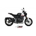 MIVV Full System 3x1, X-M5 Black, Standard Exhaust For Triumph Trident 660 2021-2022 MIVV Full System 3x1, X-M5 Black, Standard Exhaust For Triumph Trident 660 2021-2022
